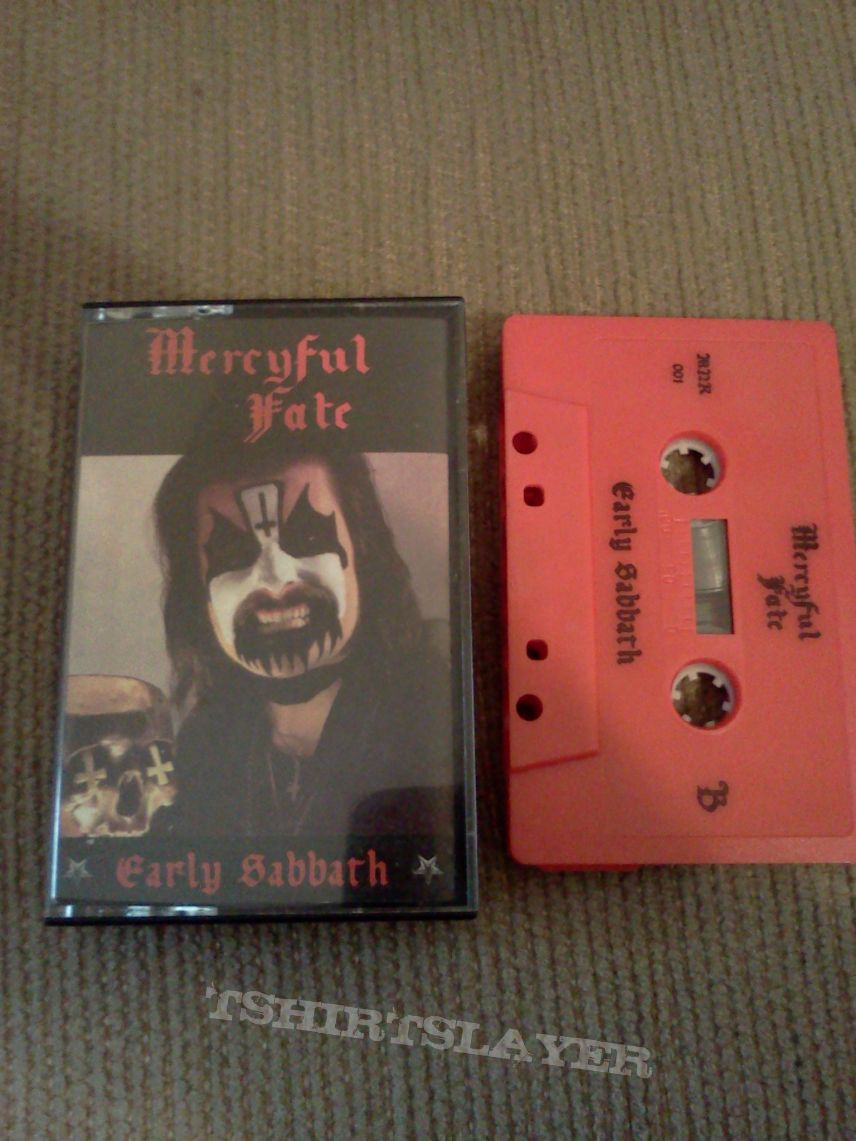 Other Collectable - Mercyful Fate &#039;Early Sabbath&#039; cassette RED