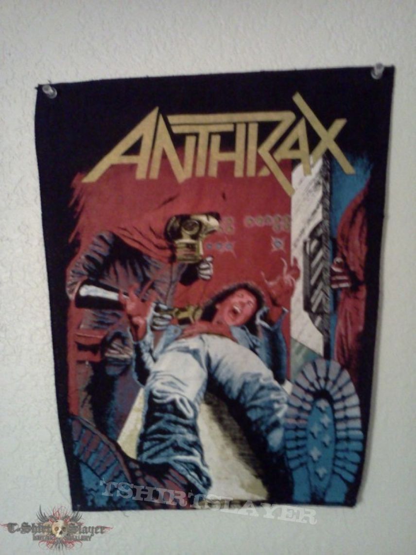 Patch - Anthrax &#039;Spreading The Disease&#039; backpatch