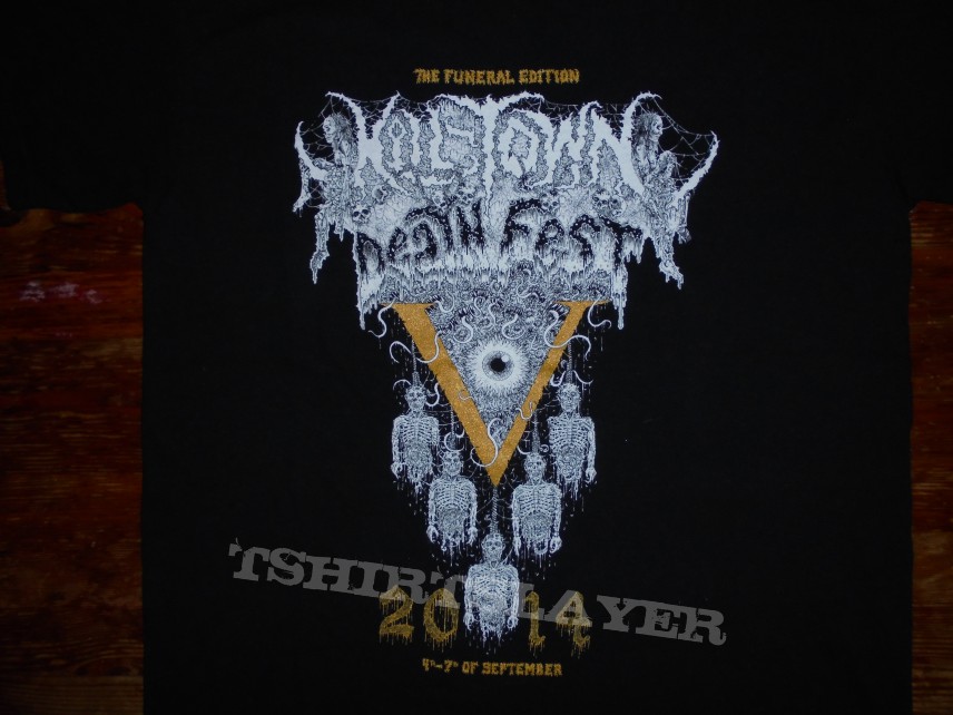 God Macabre Killtown Deathfest 2014 T-shirt