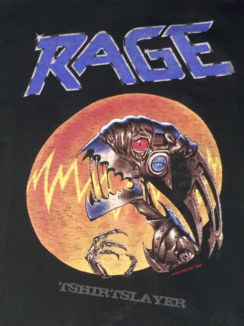 Rage - Extended Power Tour 1991 Shirt | TShirtSlayer TShirt