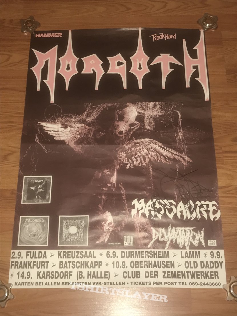 Morgoth / Massacre / Devastation - Tour Poster
