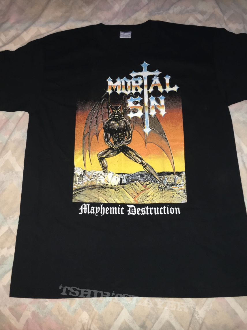 Mortal Sin - Mayhemic Destruction shirt