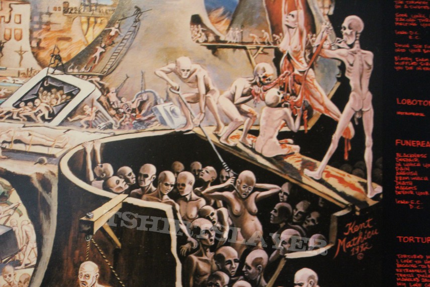 Detailed Sicko Artwork of Autopsy&#039;s Acts Of The Unspeakable (Special Edition) Gatefold Vinyl