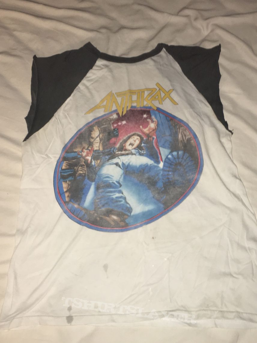 Anthrax - Spreading The Disease European Tour 1986 shirt