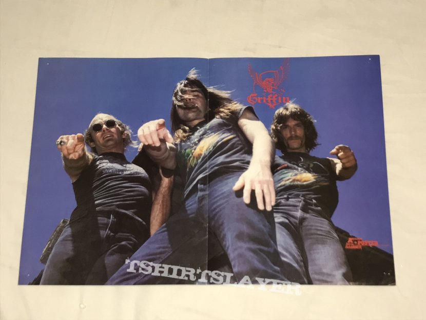 Griffin - Metal Hammer / Aardschok Magazine - Poster