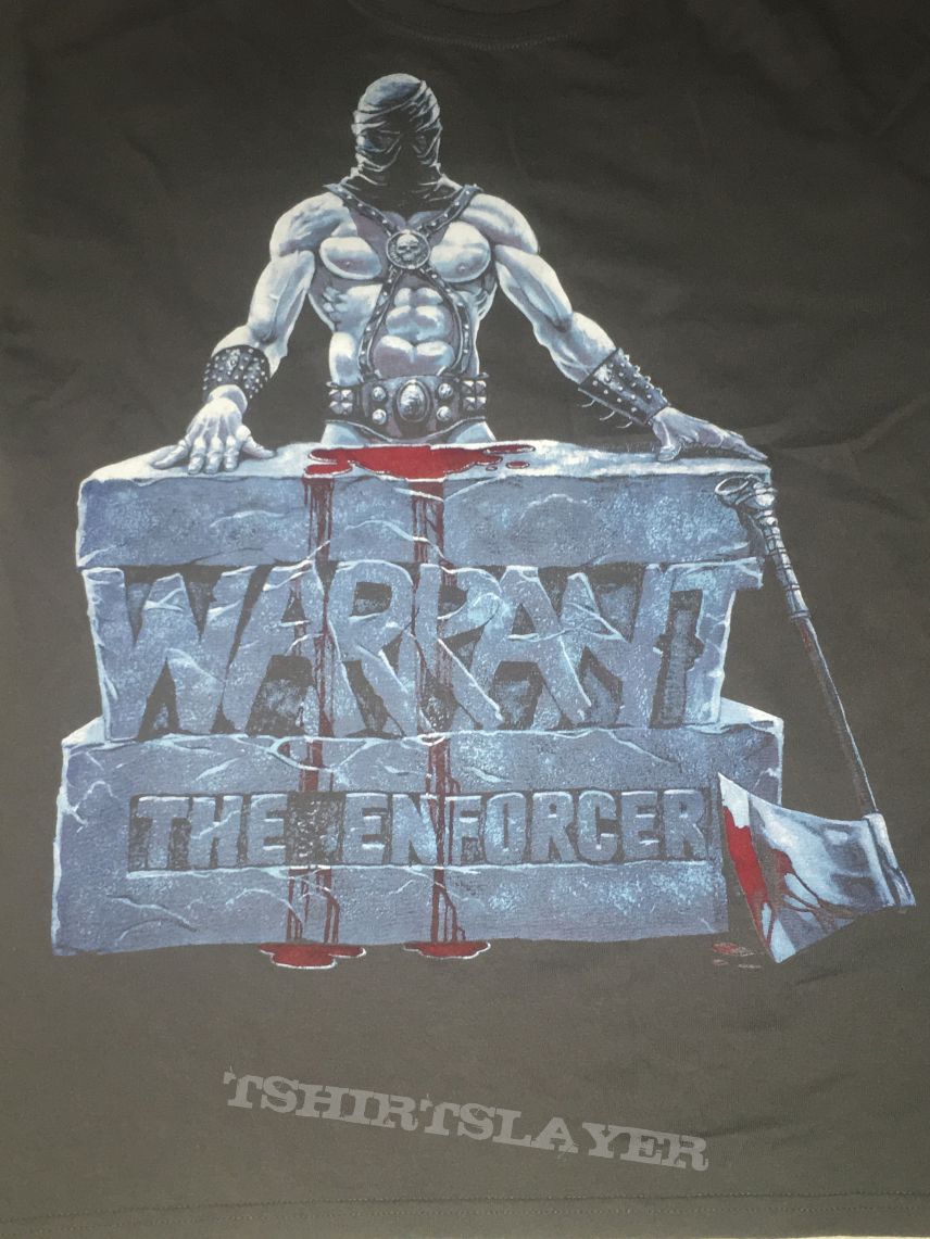 Warrant - The Enforcer shirt