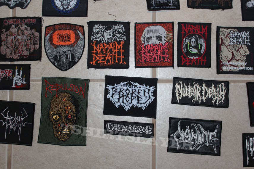 DEATH METAL PATCHES!!!