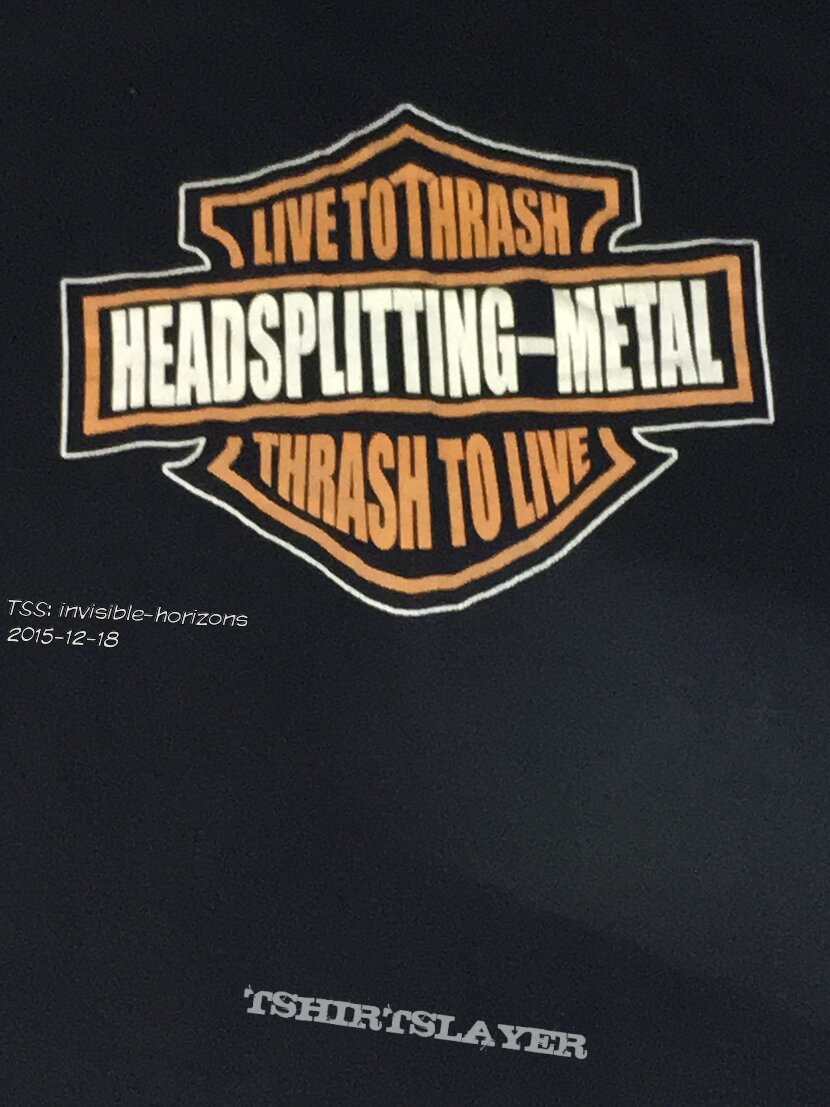 Dekapitator- Headsplitting Metal shirt Dekapitator- Headsplitting Metal shirt