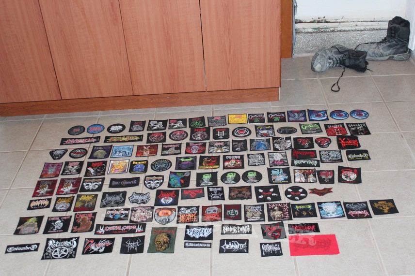 DEATH METAL PATCHES!!!