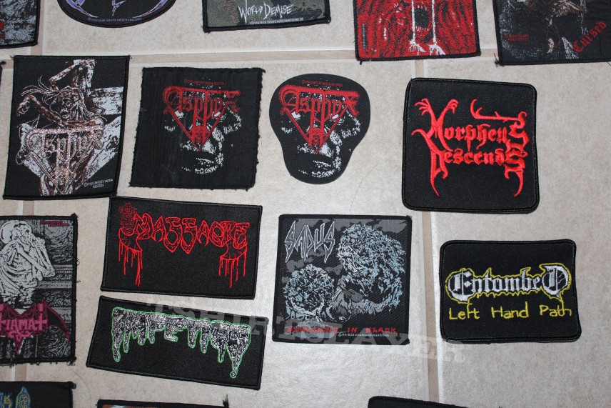 DEATH METAL PATCHES!!!