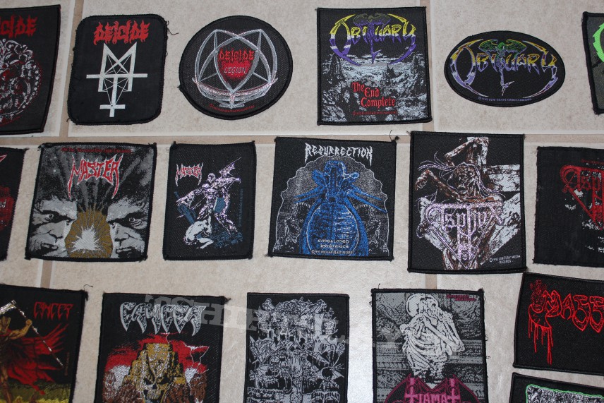 DEATH METAL PATCHES!!!