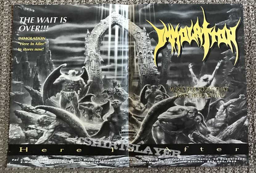 Immolation - Poster Collection