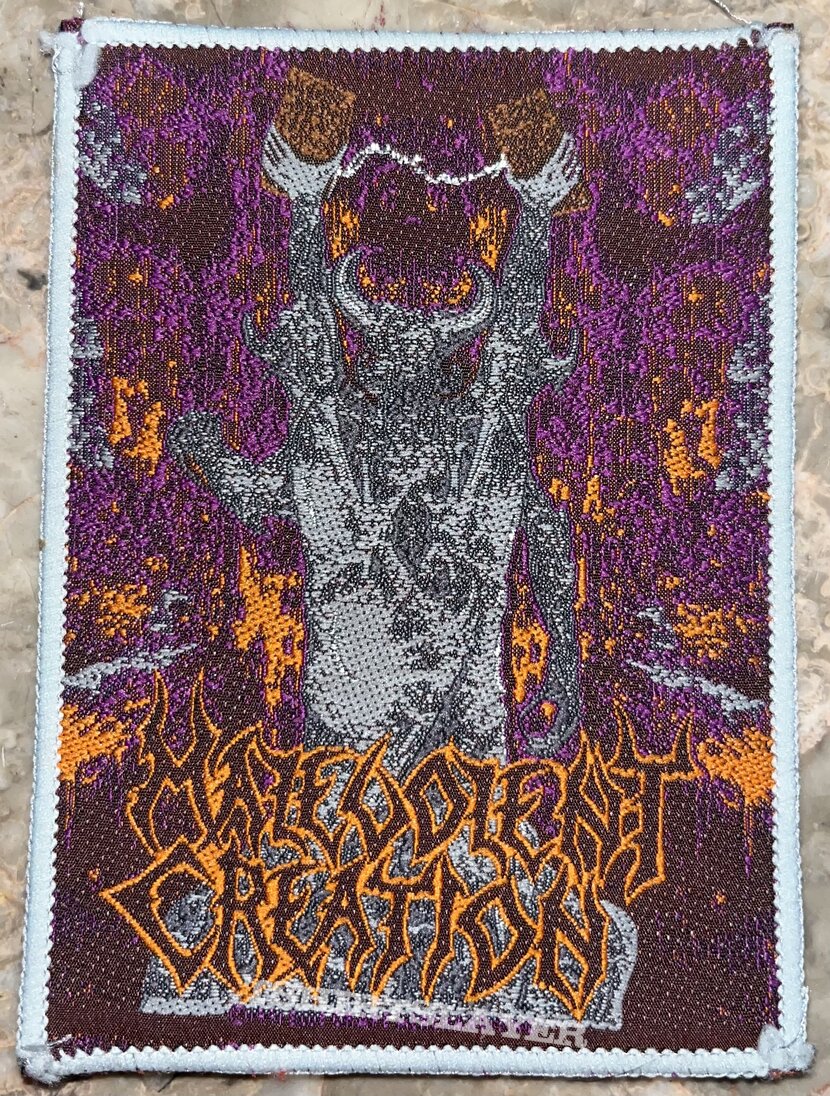 Malevolent Creation - The Ten Commandments - Woven Patch