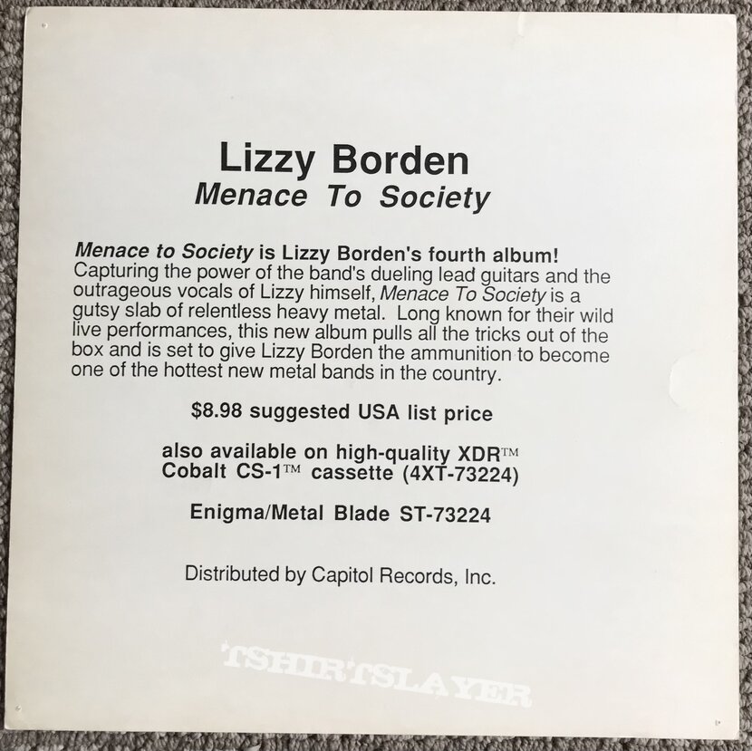 Lizzy Borden - Poster Collection