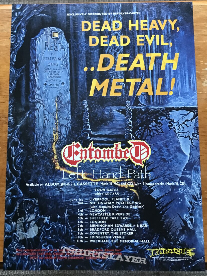 Entombed - Poster Collection