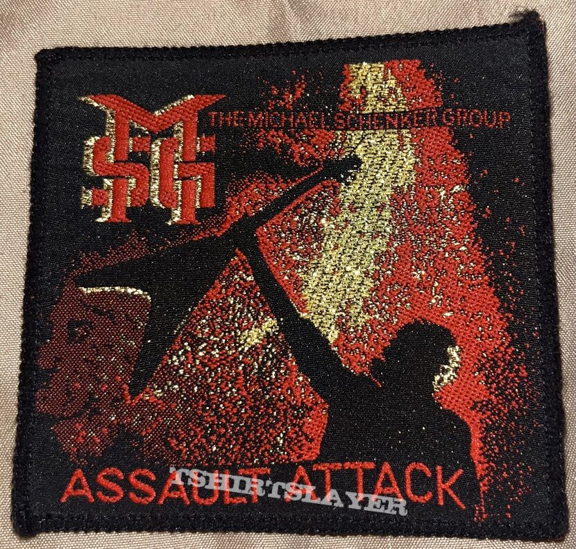 Michael Schenker Group - Assault Attack - Woven Patch