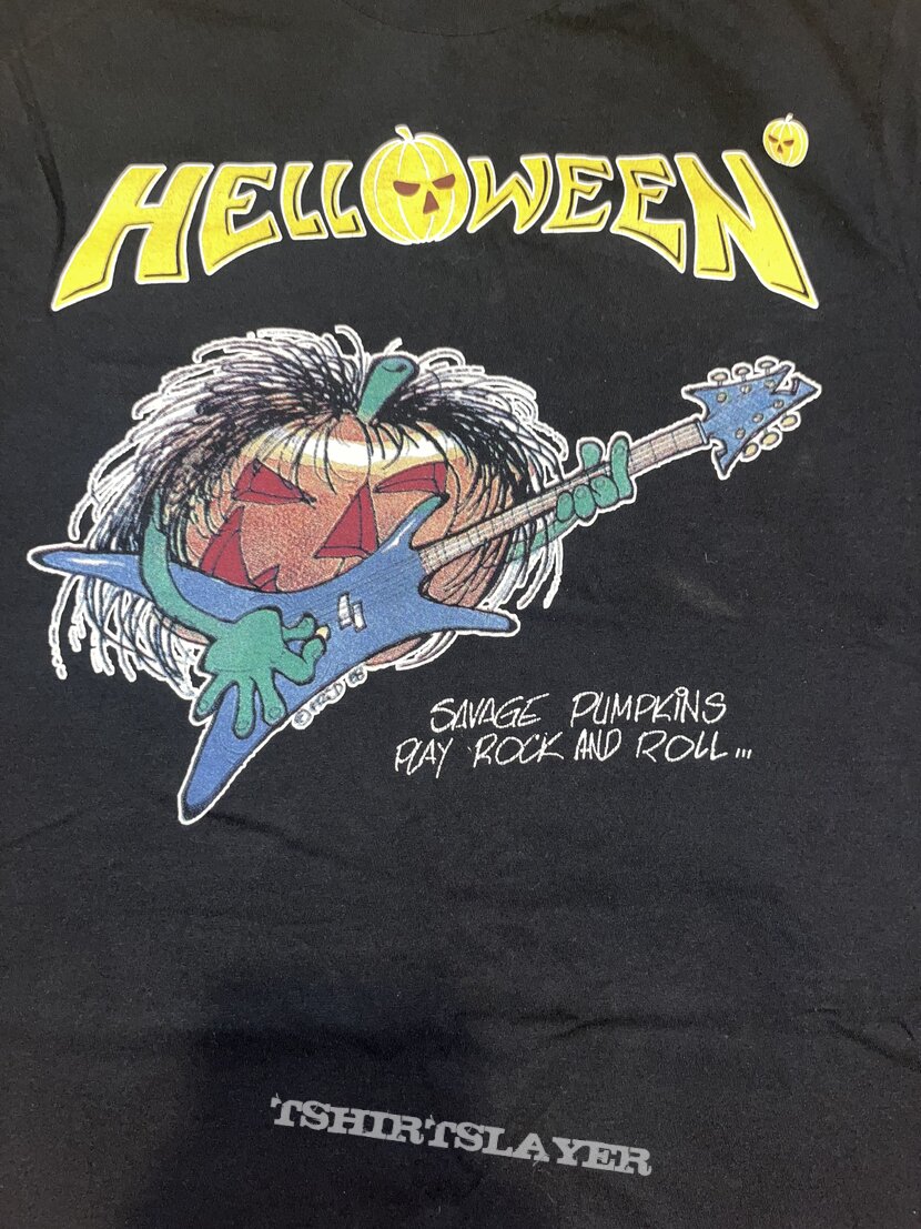 Helloween - Pumpkins Fly Free Tour 1988 shirt (reprint)