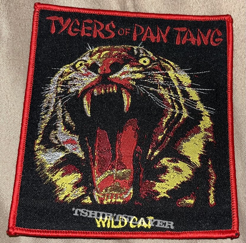Tygers of Pan Tang - Wild Cat - Woven Patch