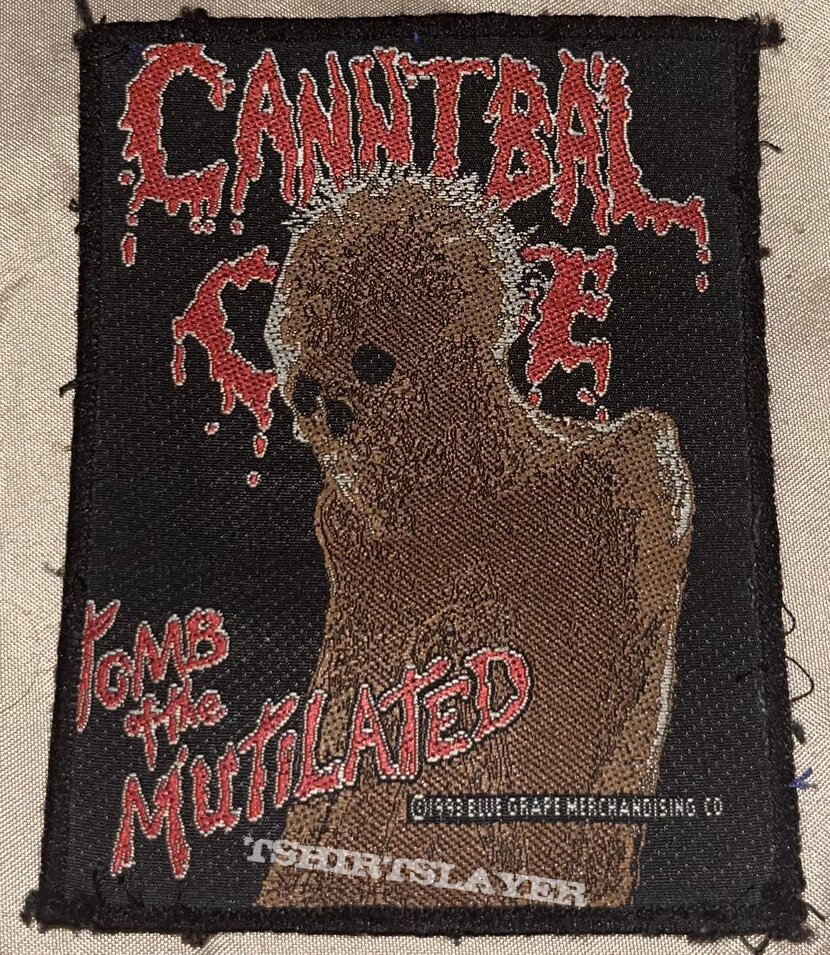 Cannibal Corpse - Tomb of the Mutilated - Woven Patch