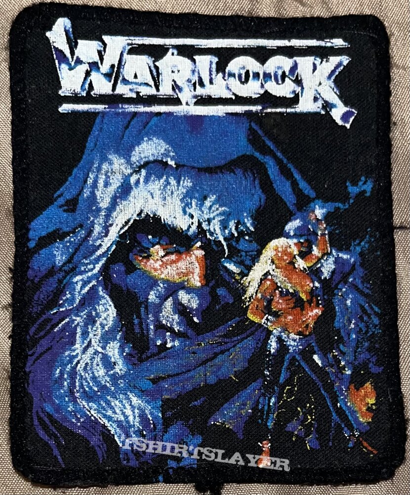 Warlock - Triumph and Agony - Printed Patch