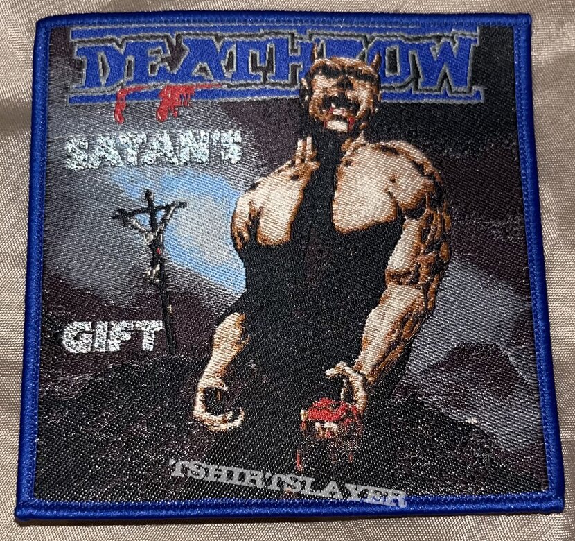 Deathrow - Satan’s Gift - Woven Patch