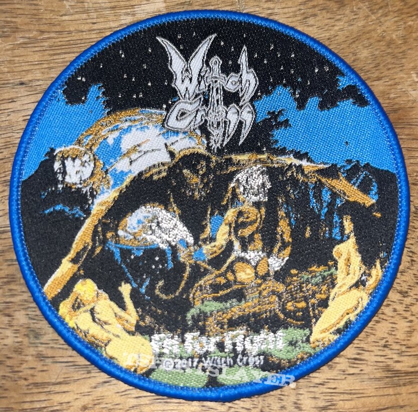 Witch Cross - For for Fight - Woven Patch