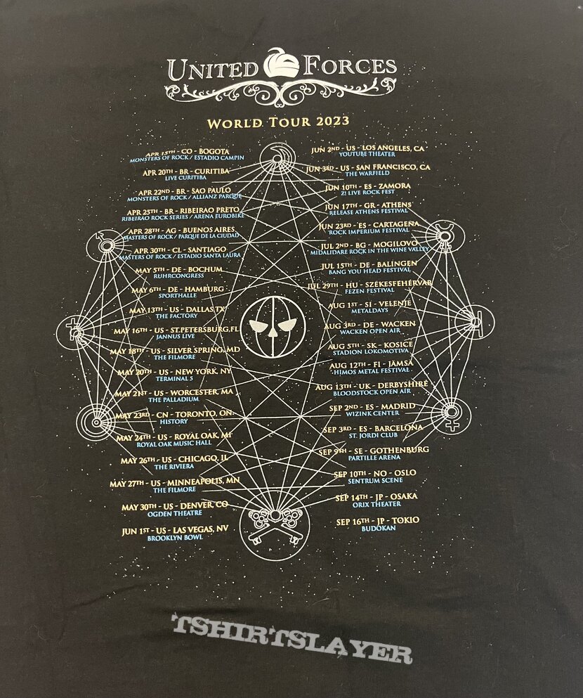 Helloween - United Forces Tour shirt