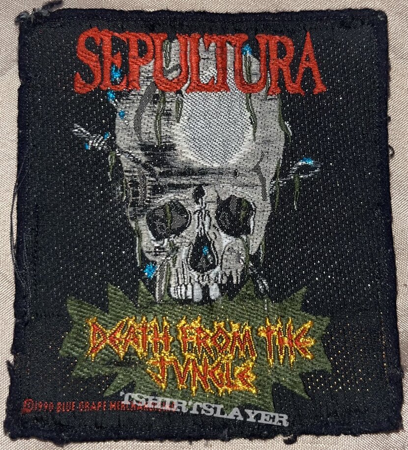 Sepultura - Death from the Jungle - Woven Patch