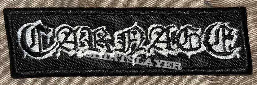 Carnage - Logo - Embroidered Patch