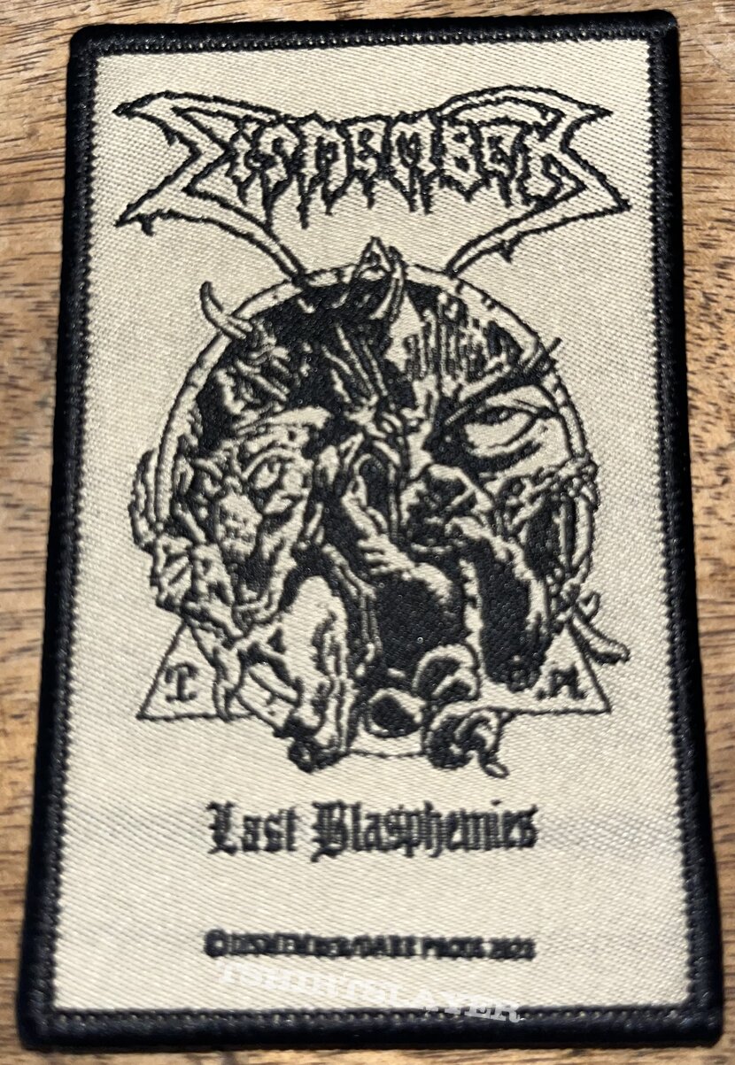 Dismember - Last Blasphemies - Woven Patch