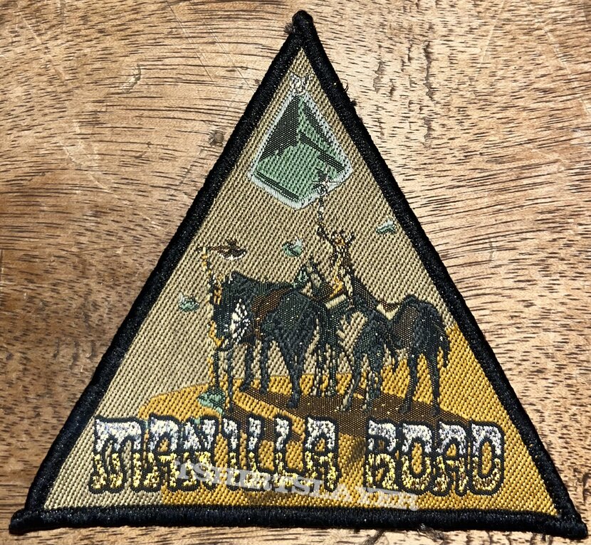 Manilla Road . Crystal Logic - Woven Patch
