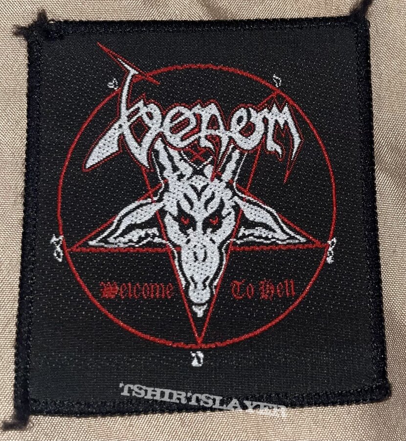 Venom  - Welcome to Hell - Woven Patch