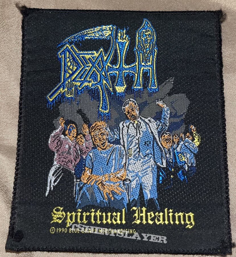 Death - Spiritual Healing - Woven Patch