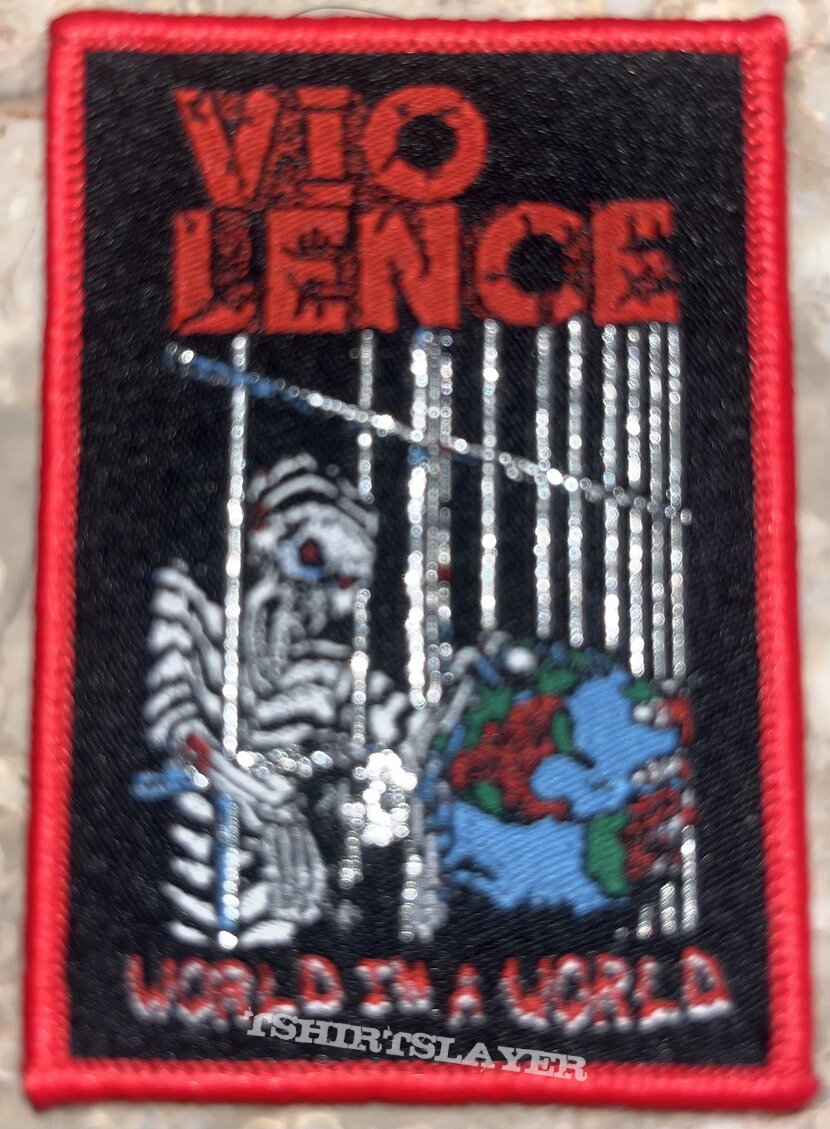 Vio-Lence - World in a World - Woven Patch