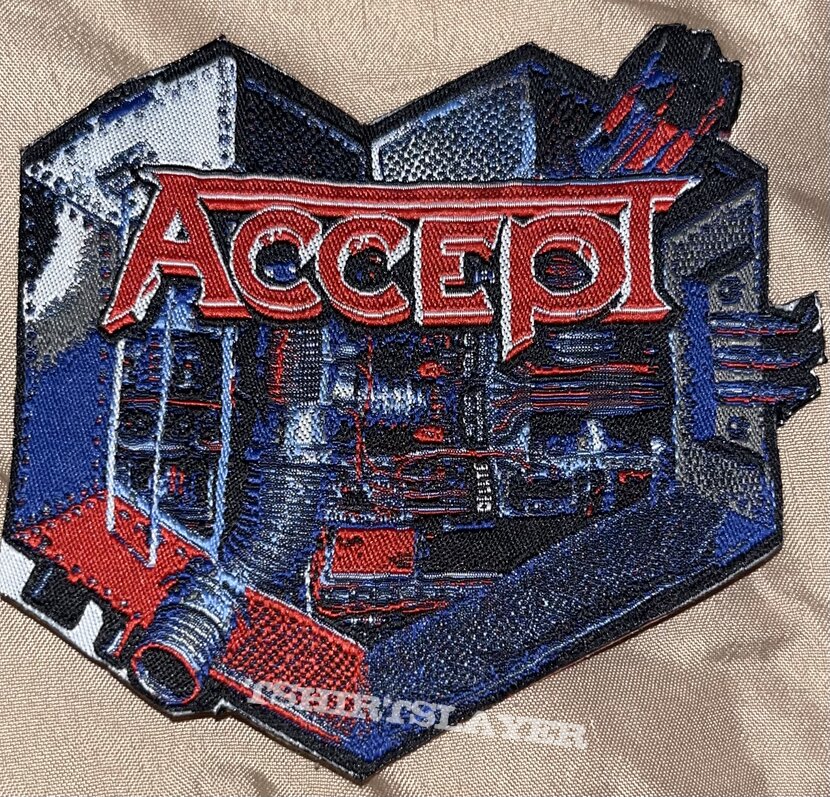 Accept - Metal Heart - Woven Patch