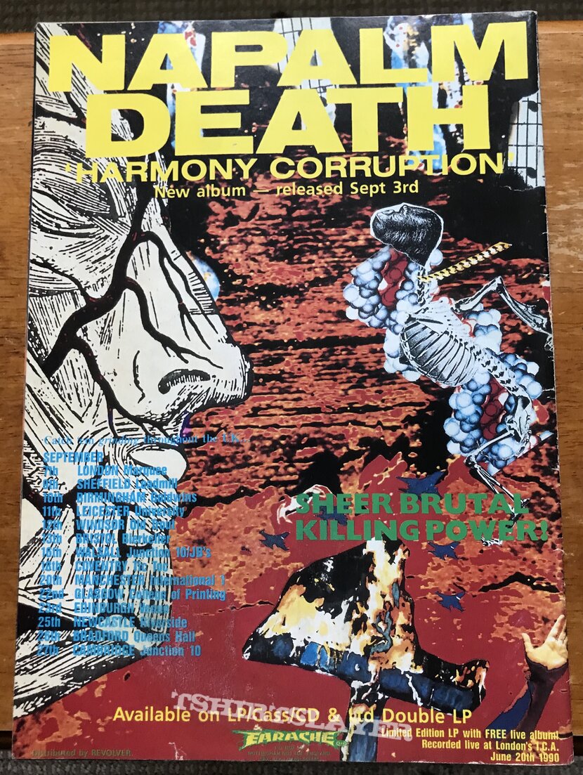 Napalm Death - Poster Collection