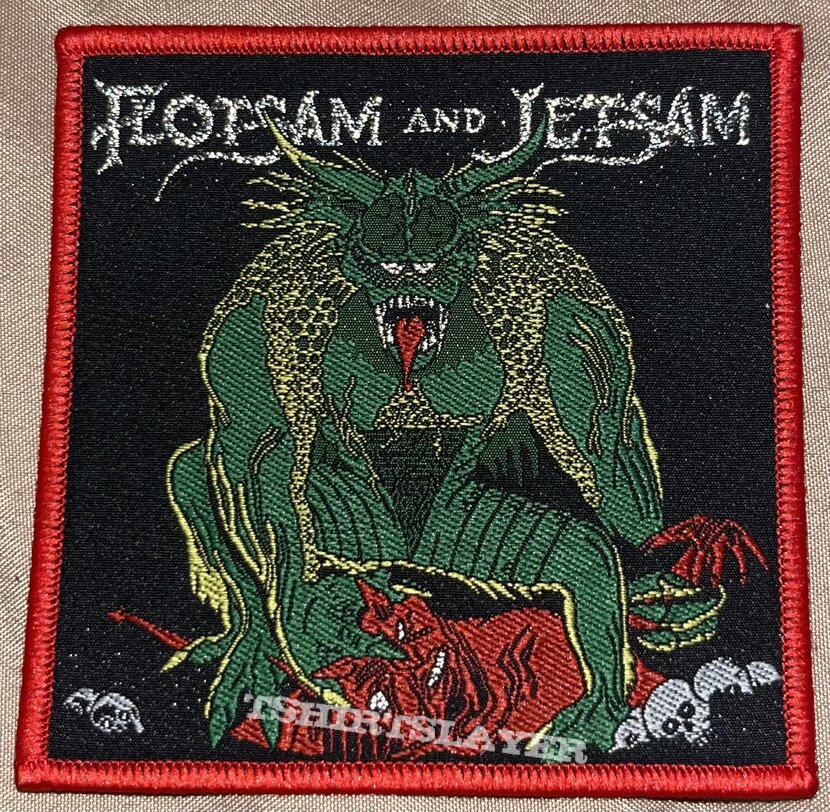 Flotsam and Jetsam - Doomsday for a Deceiver - Woven Patch