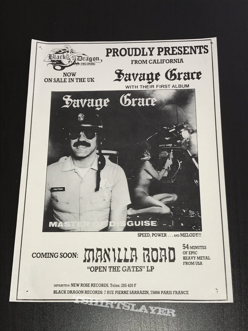 Savage Grace - Poster Collection