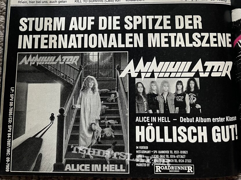 Annihilator - Poster Collection