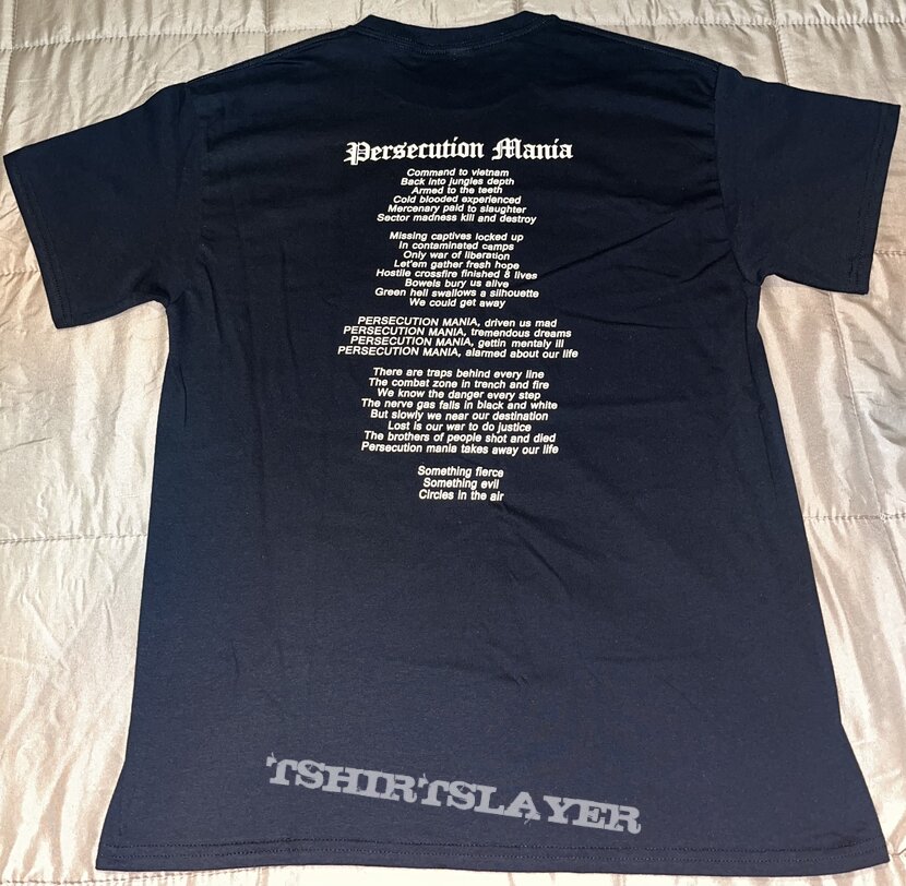 Sodom - Persecution  Mania shirt (reprint)