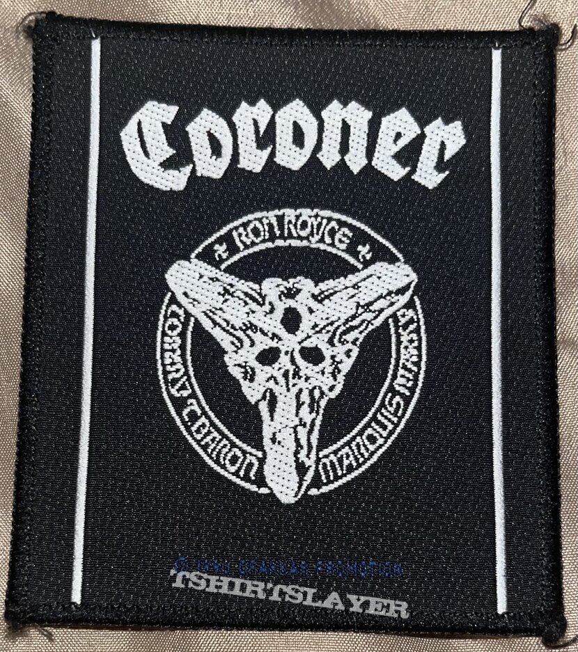 Coroner - Logo - Woven Patch Collection 