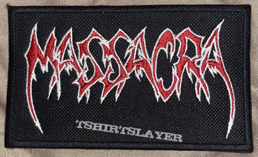 Massacra - Logo - Embroidered Patch