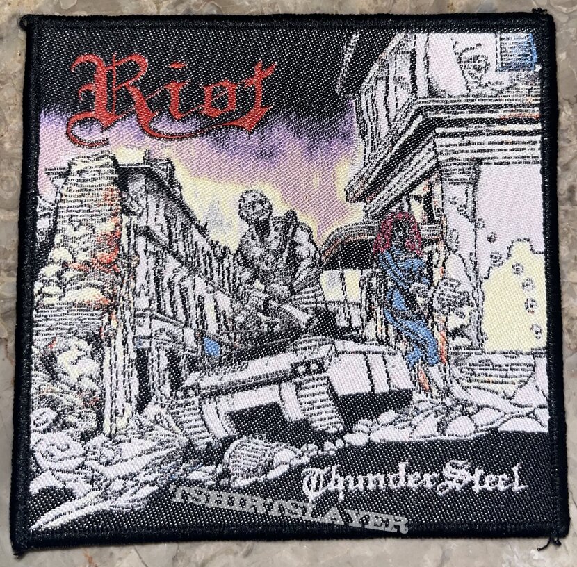 Riot - Thundersteel - Woven Patch
