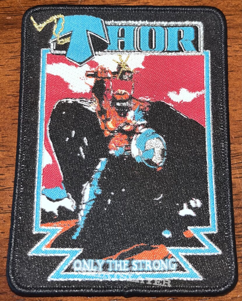 Thor - Only the Strong - Woven Patch