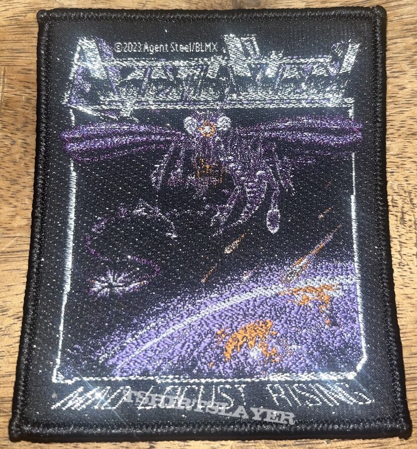 Agent Steel - Mad Locust Rising - Woven Patch