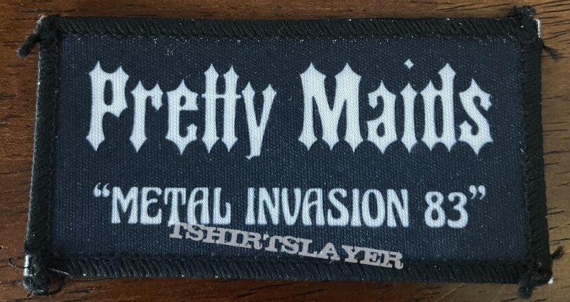 Pretty Maids - Metal Invasion 83 - Printed Patch