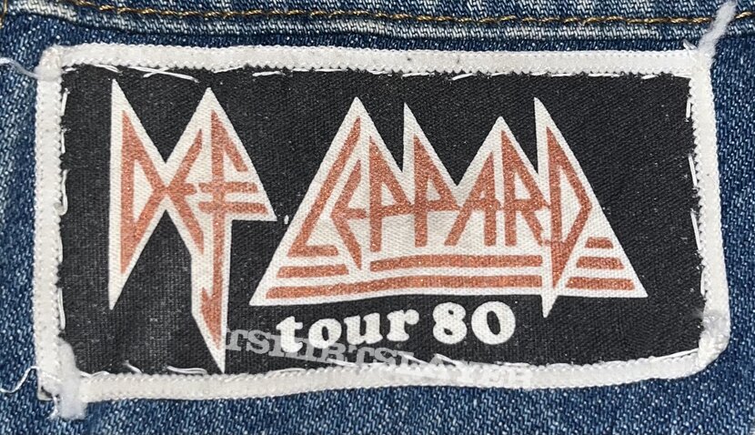 Def Leppard - Tour 80 - Printed Logo Patch