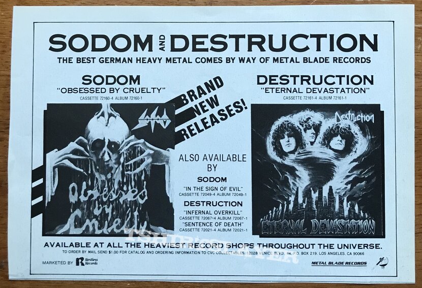 Sodom - Poster Collection
