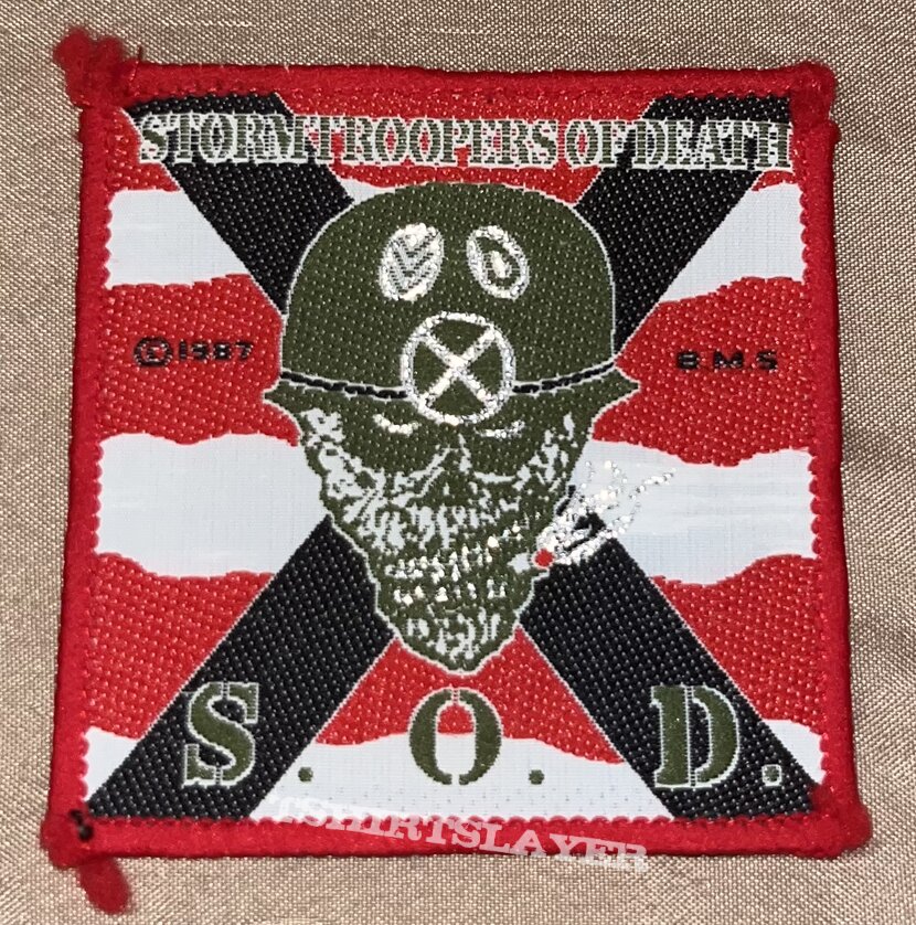 S.O.D. - Speak English or Die - Woven Patch