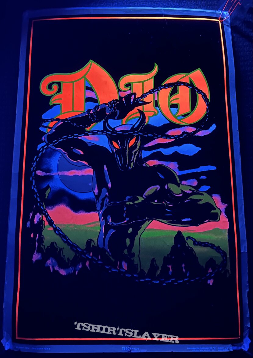 Dio - Holy Diver - Blacklight poster